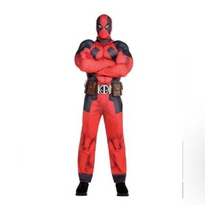 Deadpool muscle adult Costume